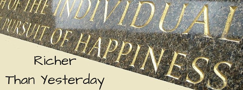 click to return home Richer Than Yesterday header image