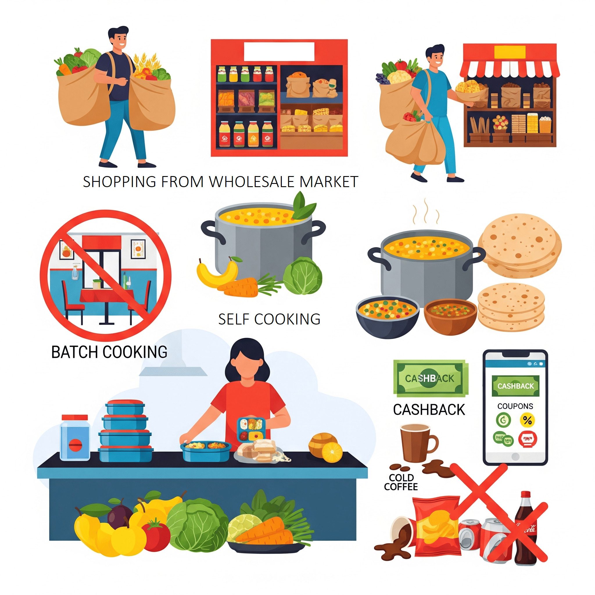 Save 10000 per month, budgeting, smart spending, savings-2